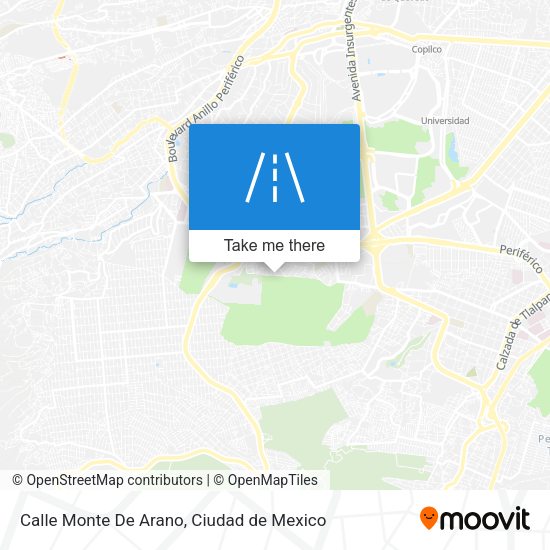 Calle Monte De Arano map