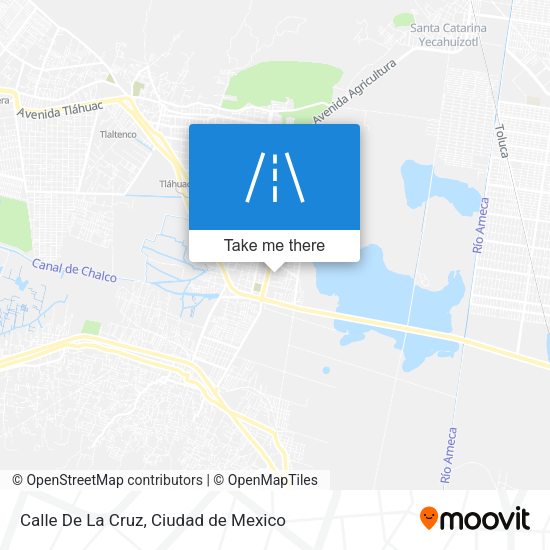 Calle De La Cruz map