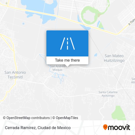 Cerrada Ramírez map