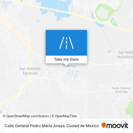 Calle General Pedro María Anaya map