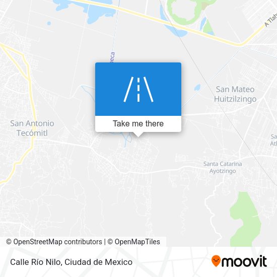 Calle Río Nilo map