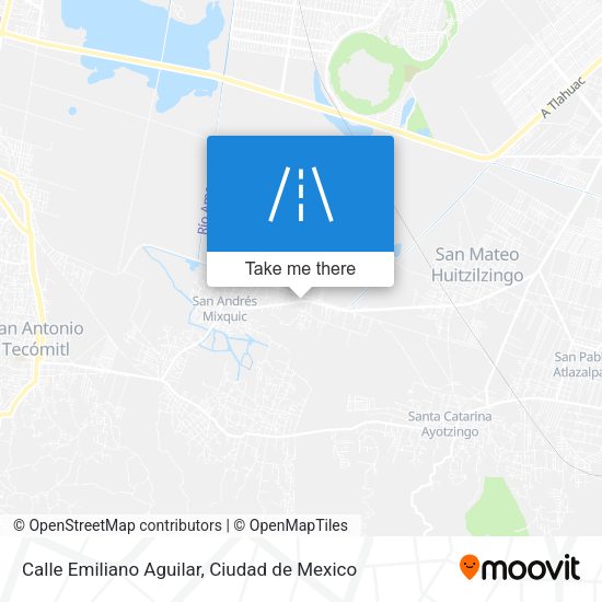 Mapa de Calle Emiliano Aguilar