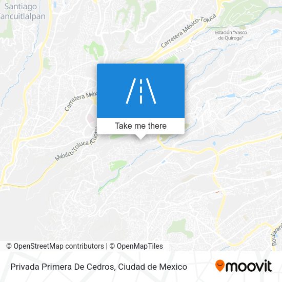 Privada Primera De Cedros map