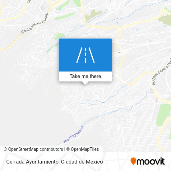Cerrada Ayuntamiento map