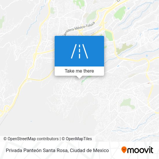 Mapa de Privada Panteón Santa Rosa