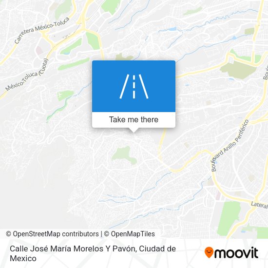 Calle José María Morelos Y Pavón map