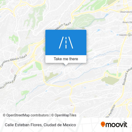 Calle Esteban Flores map