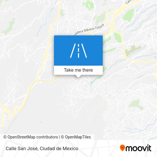 Calle San José map