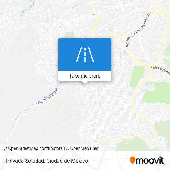 Privada Soledad map