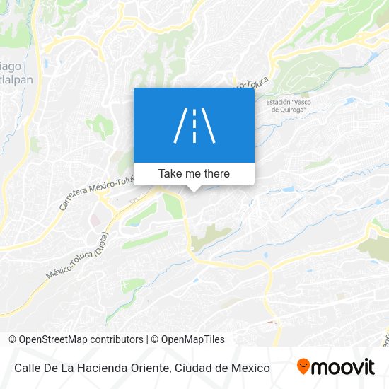 Calle De La Hacienda Oriente map