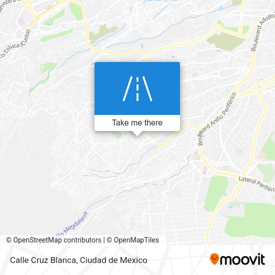 Calle Cruz Blanca map