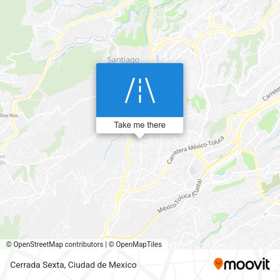 Mapa de Cerrada Sexta