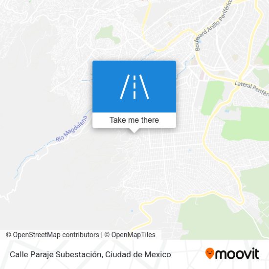 Calle Paraje Subestación map