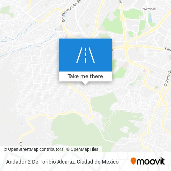 Andador 2 De Toribio Alcaraz map