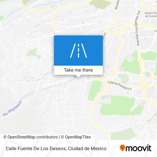 Calle Fuente De Los Deseos map