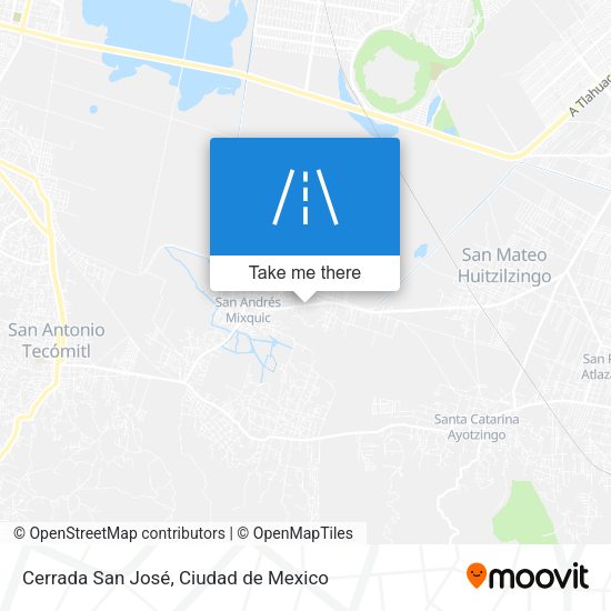 Mapa de Cerrada San José