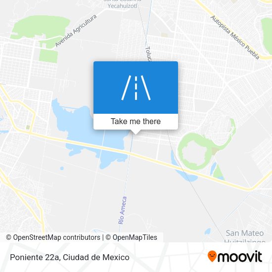 Mapa de Poniente 22a