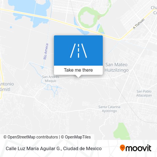 Mapa de Calle Luz María Aguilar G.