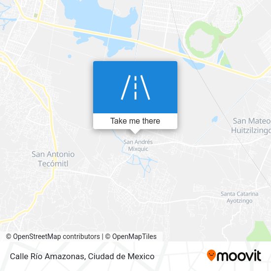 Calle Río Amazonas map