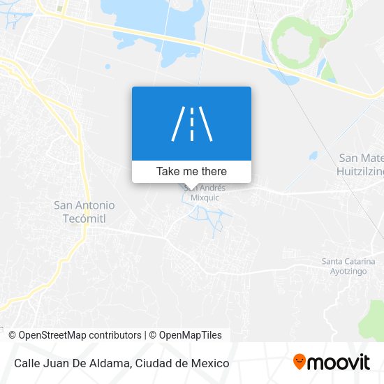 Mapa de Calle Juan De Aldama
