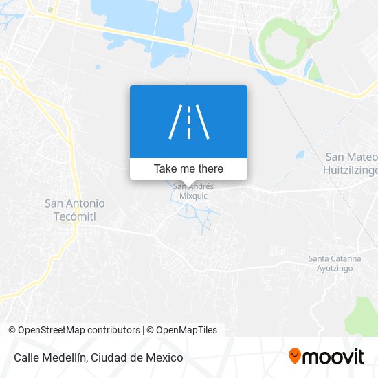 Calle Medellín map