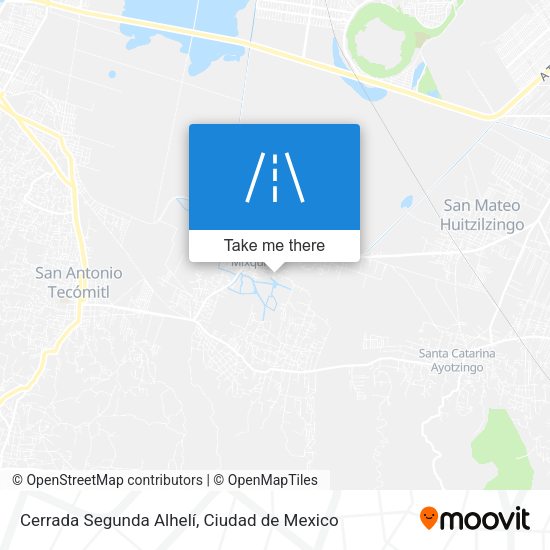 Cerrada Segunda Alhelí map