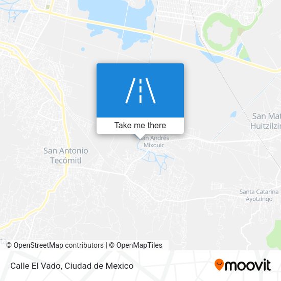 Calle El Vado map