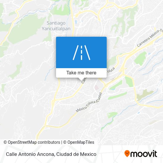 Calle Antonio Ancona map