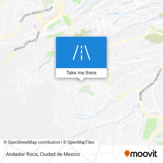 Mapa de Andador Roca