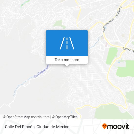 Mapa de Calle Del Rincón