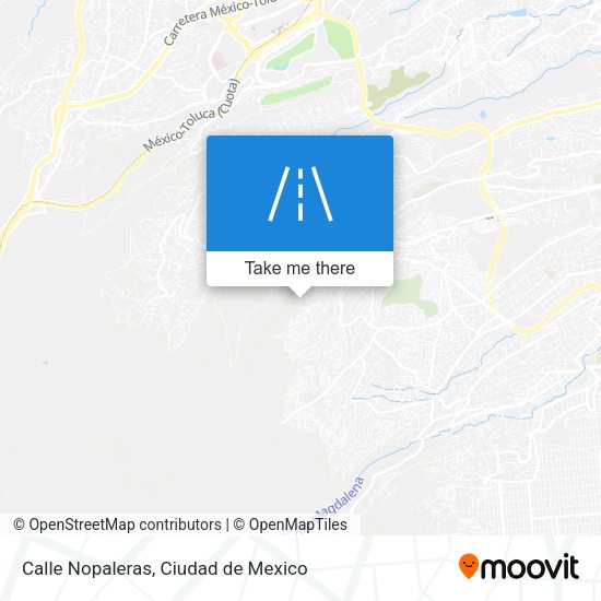 Calle Nopaleras map