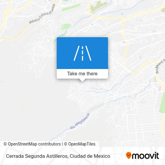 Mapa de Cerrada Segunda Astilleros