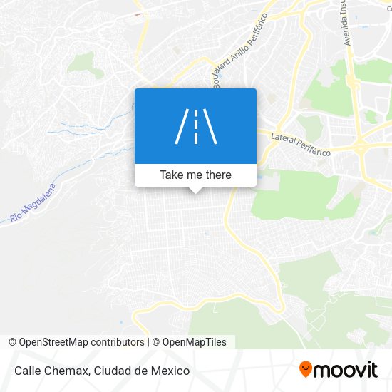 Mapa de Calle Chemax