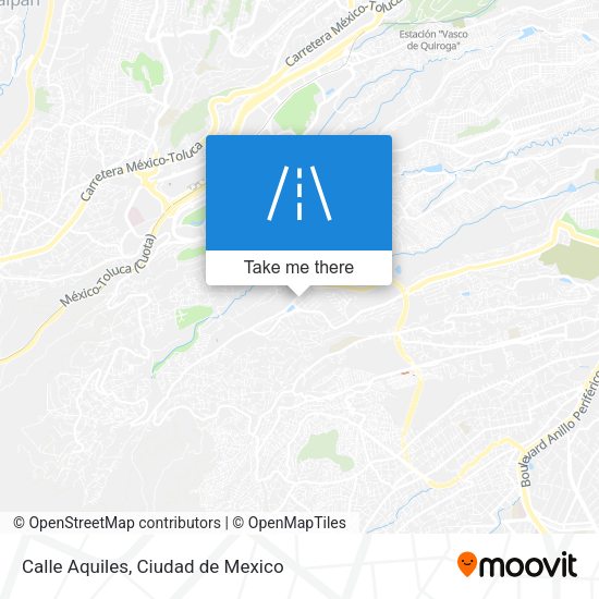 Mapa de Calle Aquiles