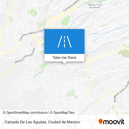 Mapa de Calzada De Las Águilas