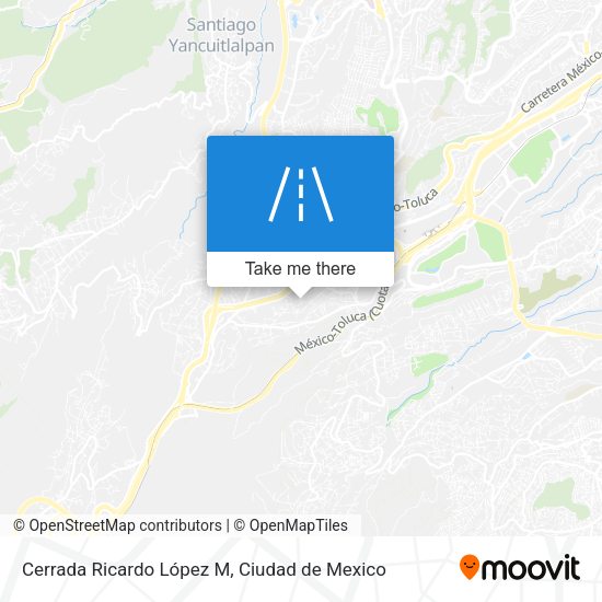 Cerrada Ricardo López M map