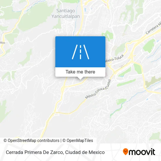 Cerrada Primera De Zarco map