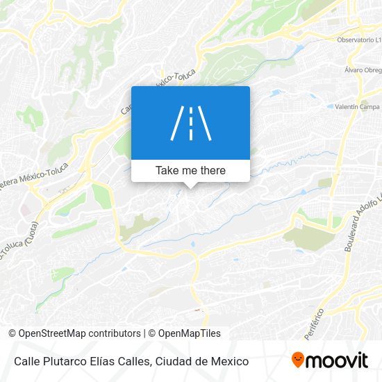 Mapa de Calle Plutarco Elías Calles