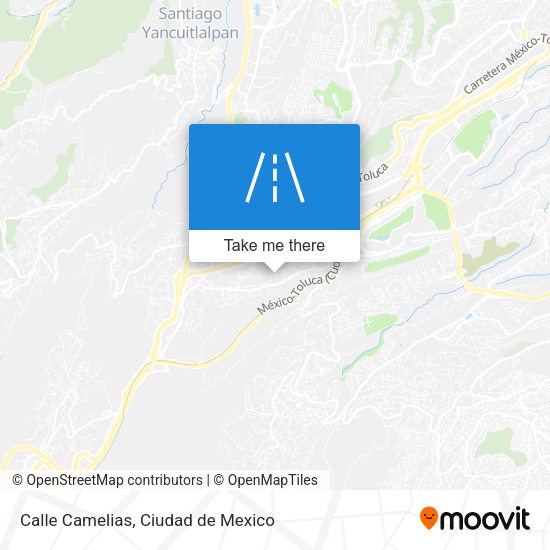 Calle Camelias map