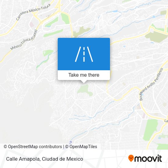 Mapa de Calle Amapola