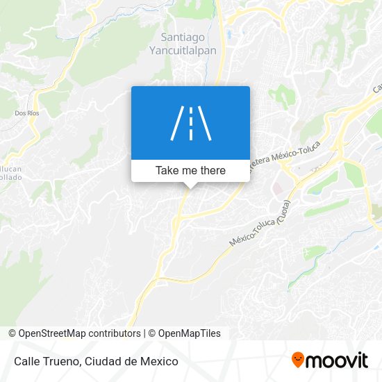 Mapa de Calle Trueno