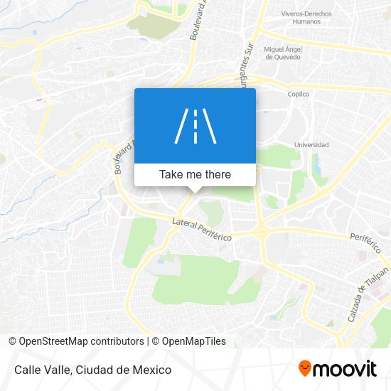 Mapa de Calle Valle