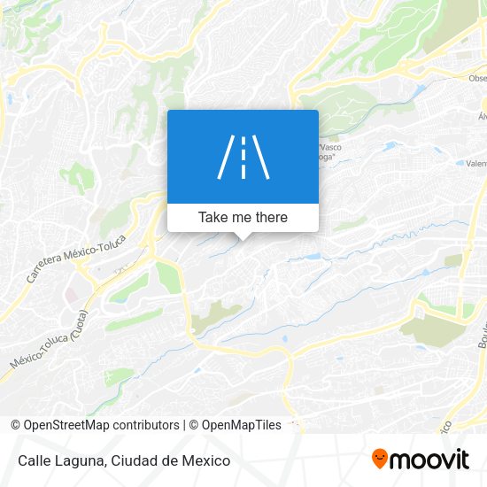 Mapa de Calle Laguna