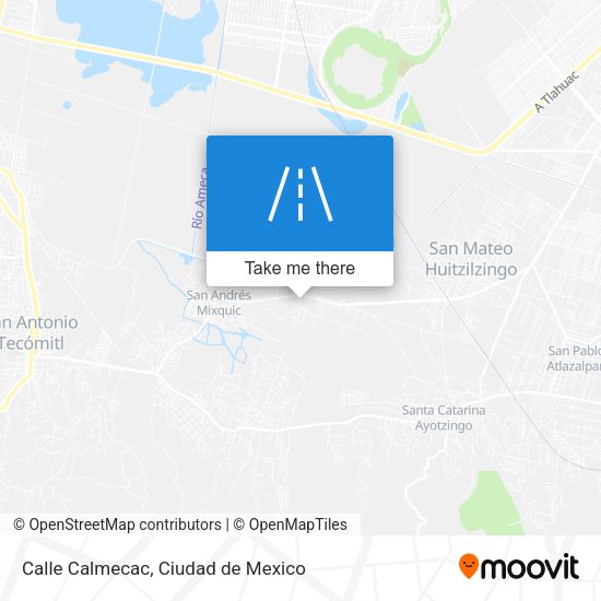 Calle Calmecac map