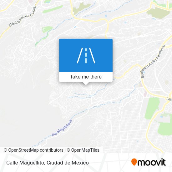 Calle Maguellito map