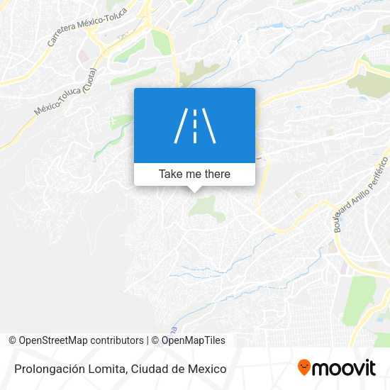 Mapa de Prolongación Lomita