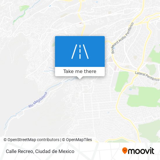 Calle Recreo map