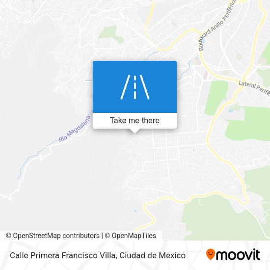 Calle Primera Francisco Villa map