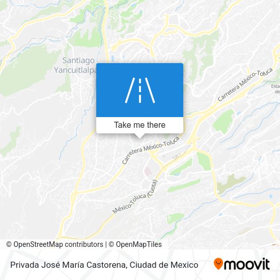 Privada José María Castorena map