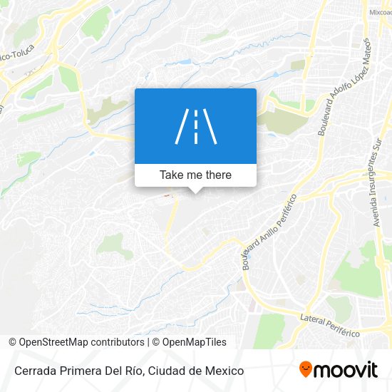 Mapa de Cerrada Primera Del Río
